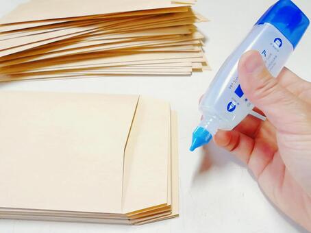 封筒とのり,イメージ